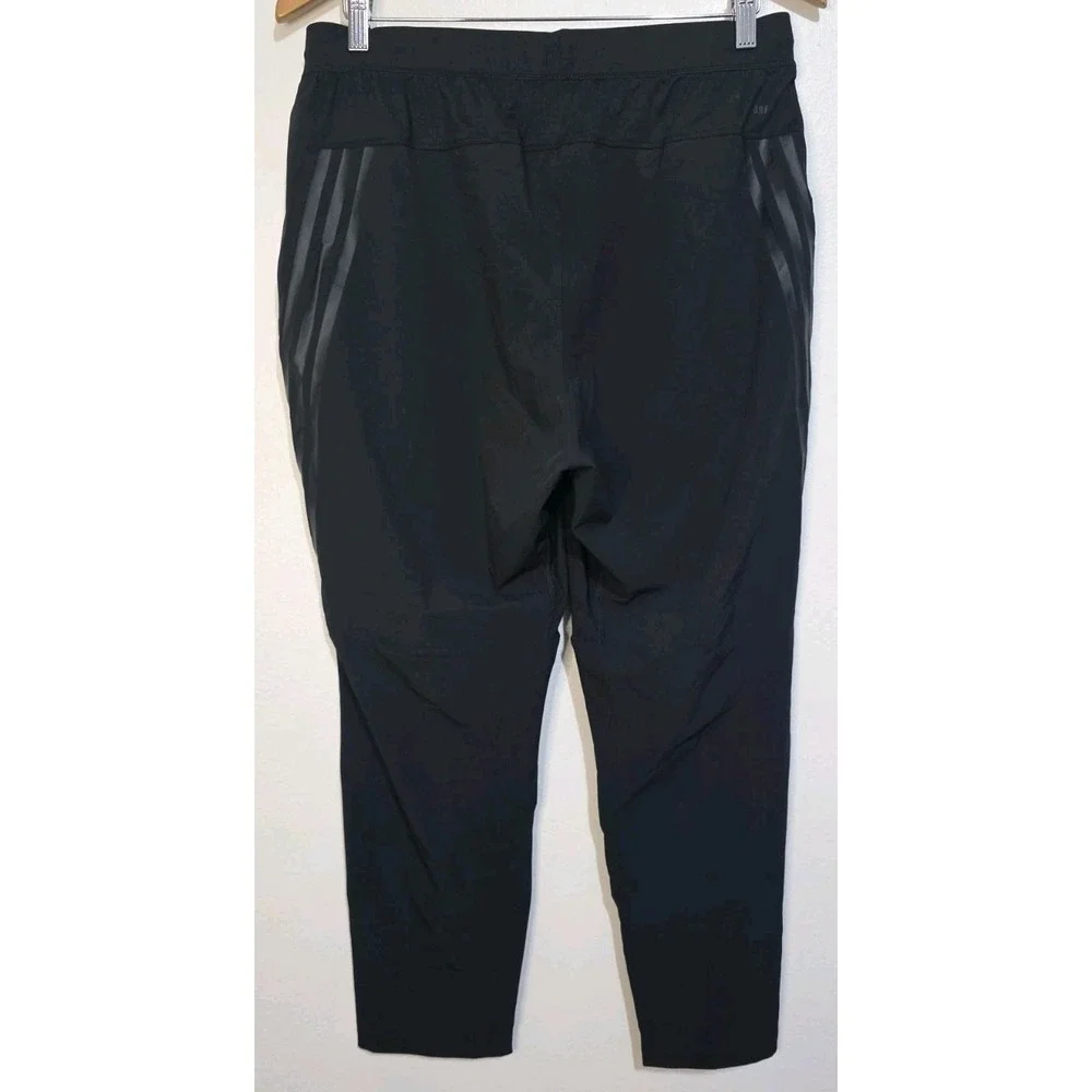 NEW Adidas McDonald's All American Basketball Pants Men L Black Joggers Gym‎